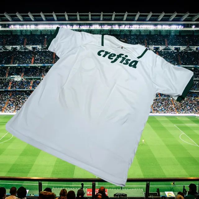 Camiseta Time Palmeiras Crefisa M - Foto 3