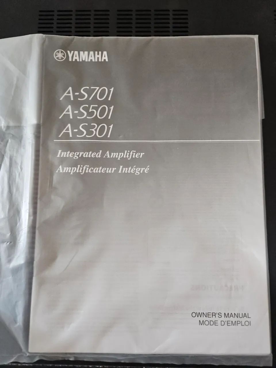 Amplificador Integrado Yamaha A-S301 - Foto 5