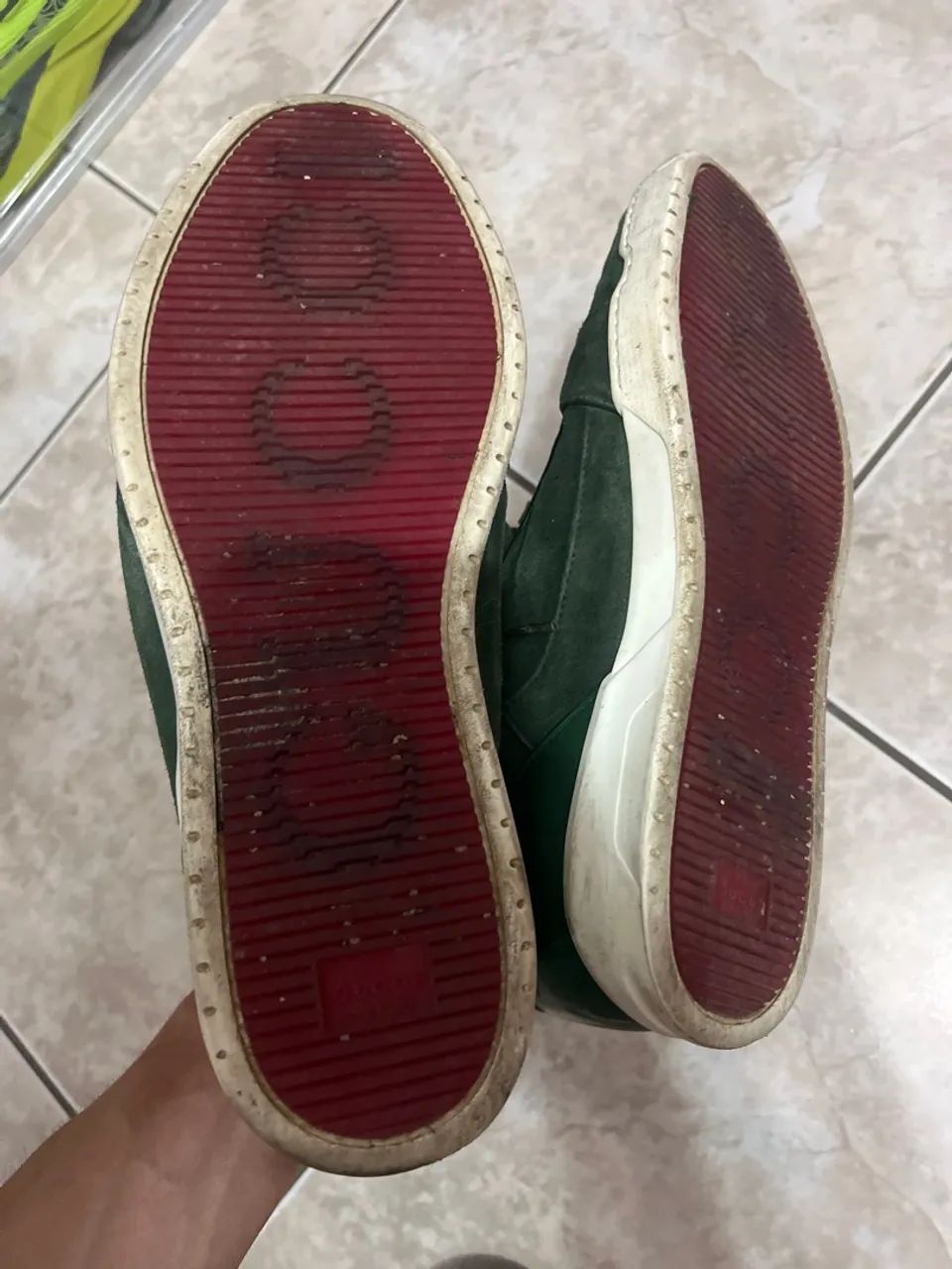 Tênis Gucci Verde - Original - Foto 3