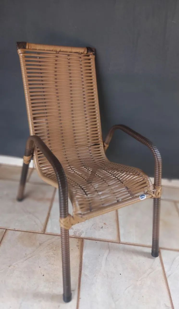 Cadeira Varanda Junco Romana 64168528917505122