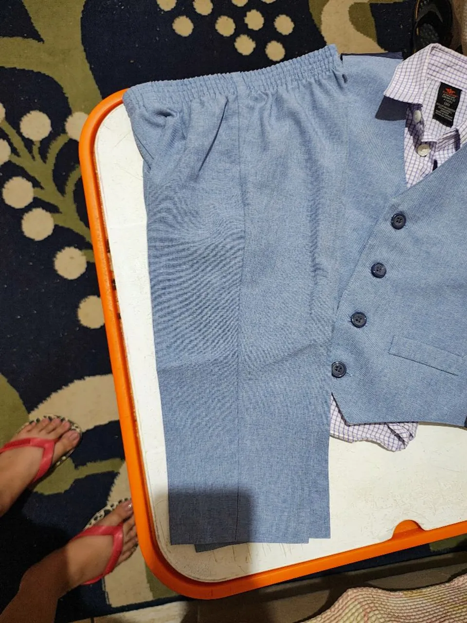 Conjunto Social Infantil Azul