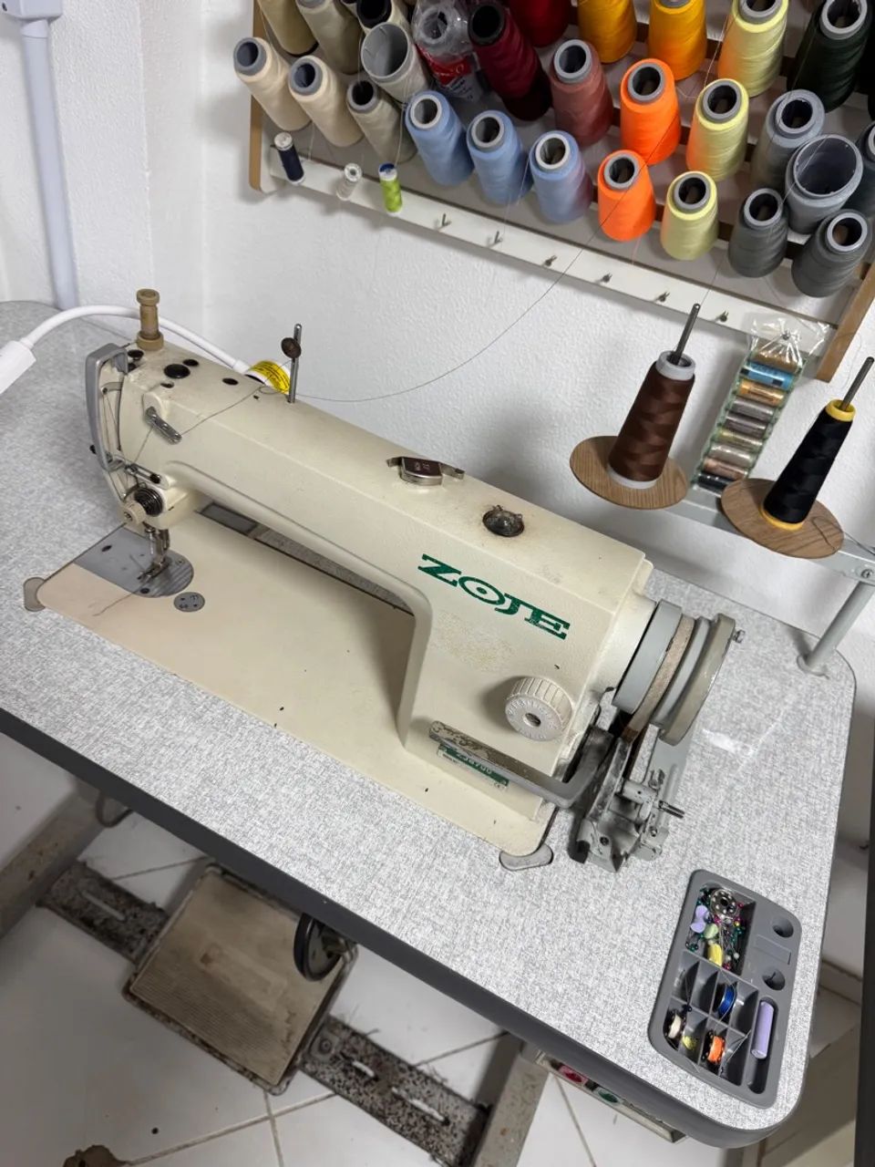 Máquina de Costura Industrial Reta Zoje  - Foto 2