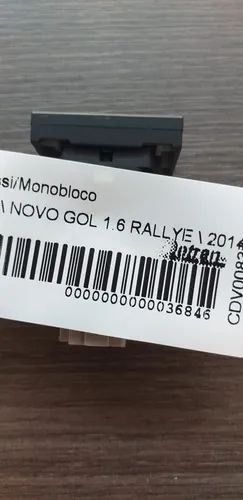 Botão Vidro Elétrico Traseiro Direito Gol 1.6 Rallye G6 2014 - Foto 4