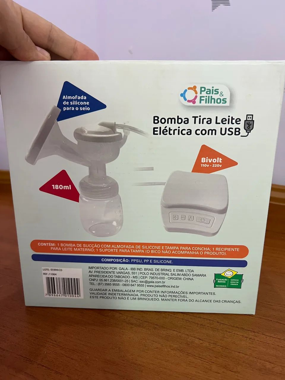 Bomba tira leite elétrica  - Foto 2
