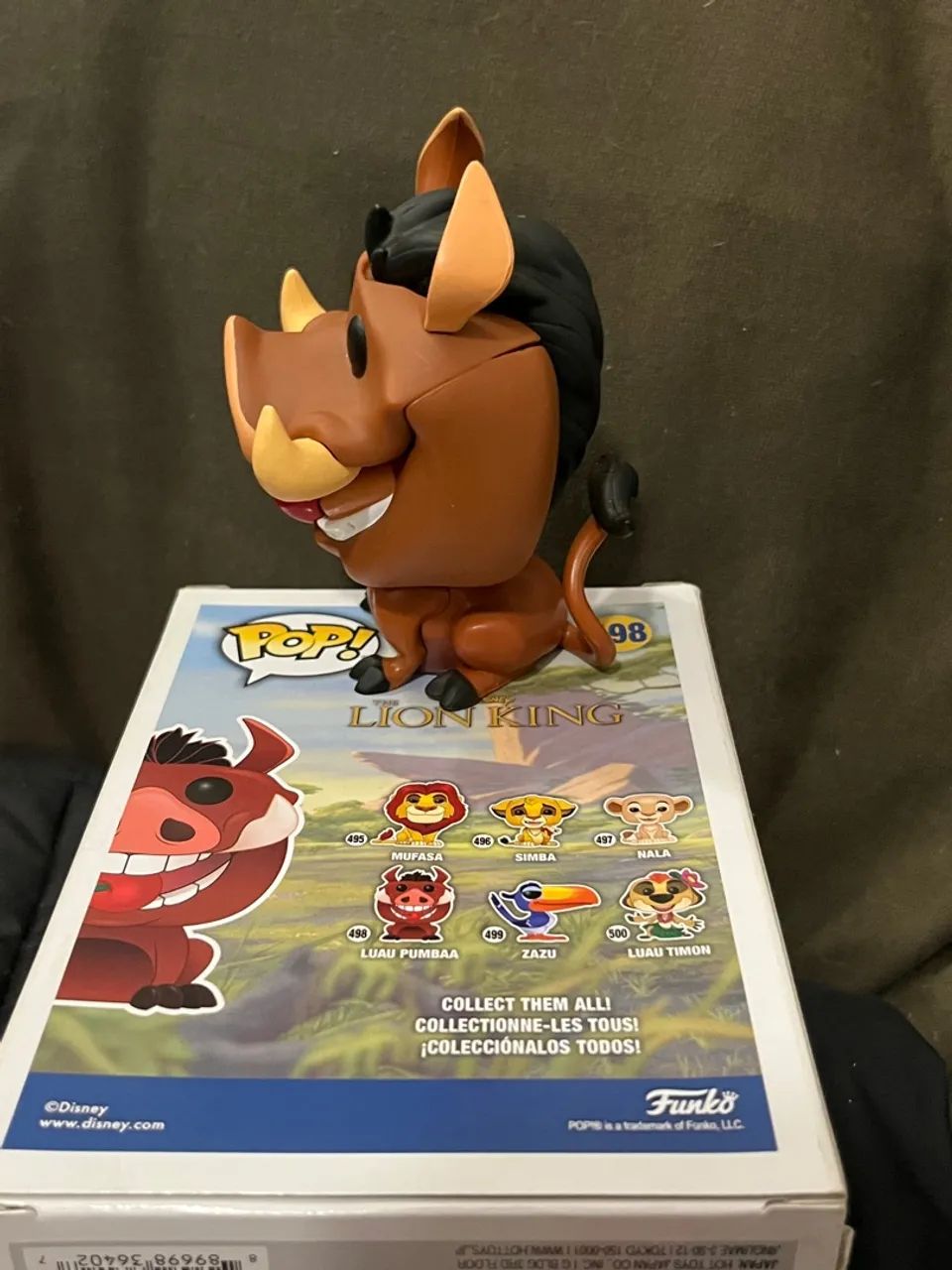 Funko Pop Rei Leão - Luau Pumba 498 - Foto 3