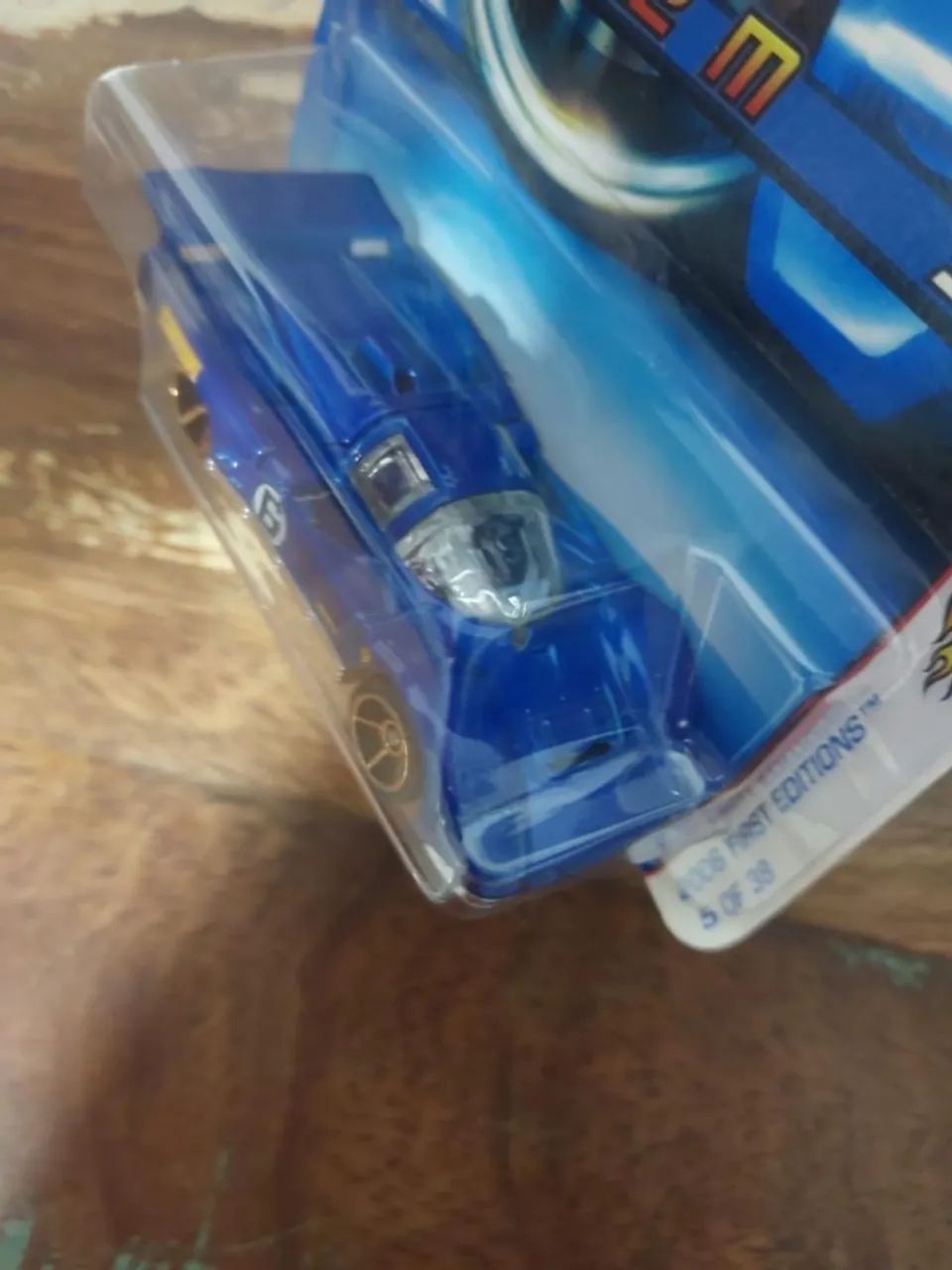 Hot Wheels Mainline Ferrari 512 M Azul - Foto 4