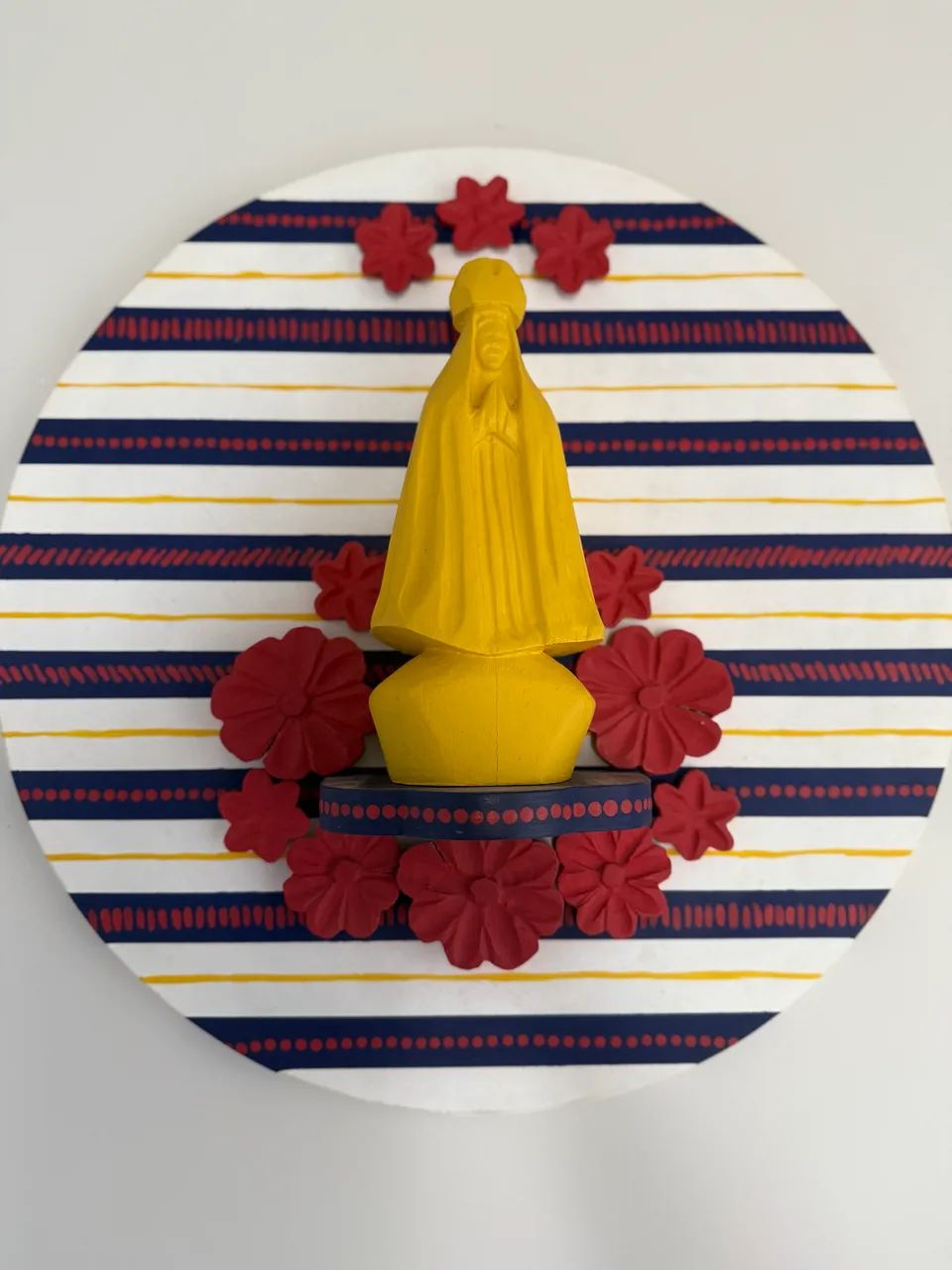 Linda escultura imagem nossa senhora  - Foto 2