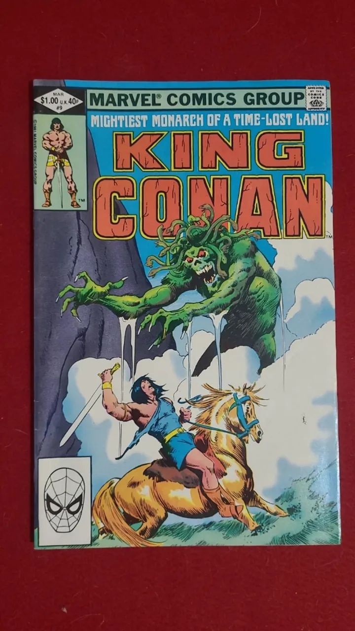 Lote com 5 edições King Conan 6 a 10 (Marvel Comics - 1981) - Foto 5
