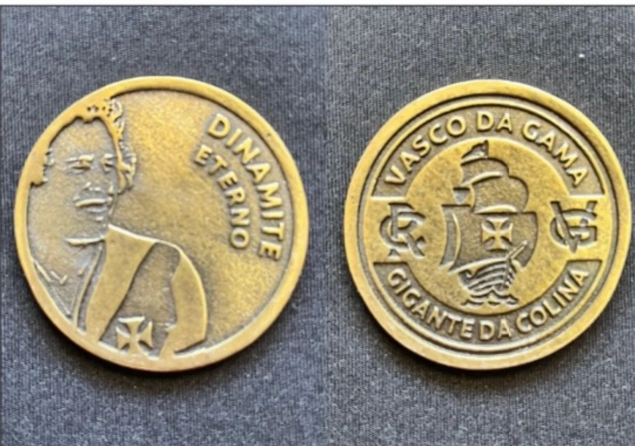 Medalhão do Clube de Regatas Vasco da Gama - Foto 3