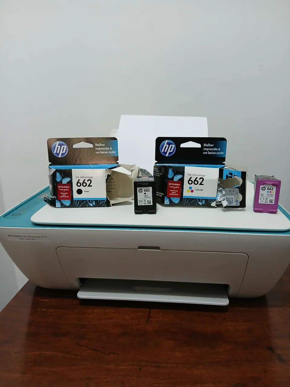 Cartuchos hp 662 sem uso64312625277059120