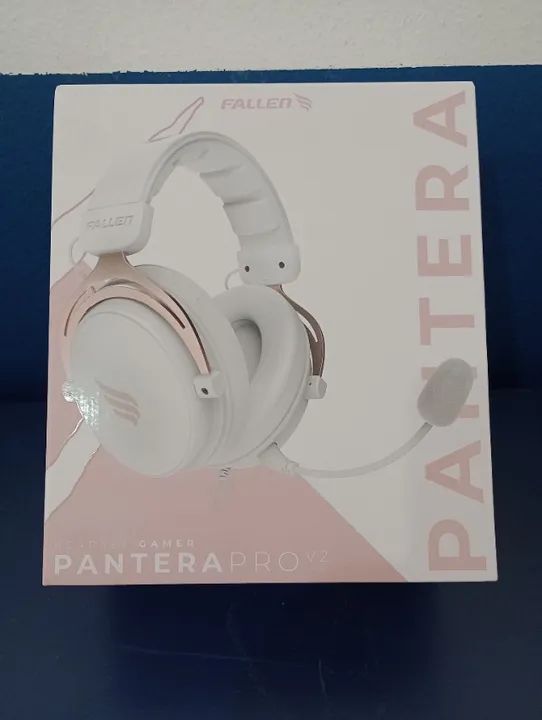 Headset Gamer Fallen Pantera Pro V2 Rosa