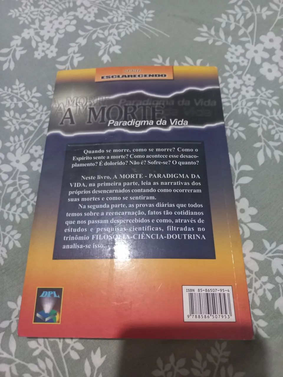 Livro a morte paradigma da vida  - Foto 2