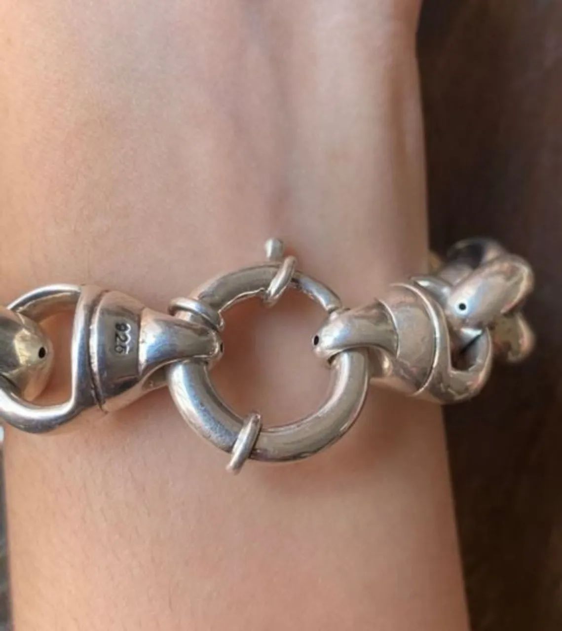 Pulseira de prata 925 elô português  - Foto 3