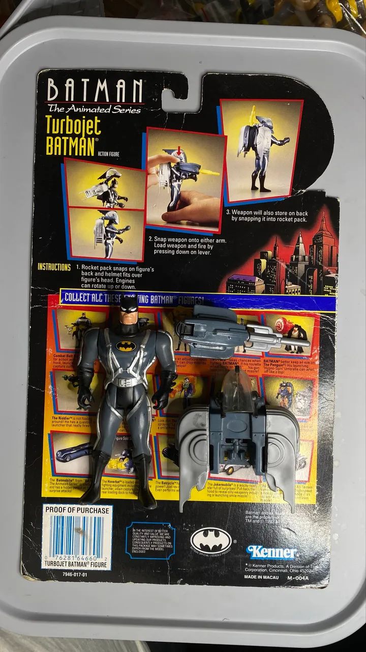 Boneco Batman Animated Series - Turbojet