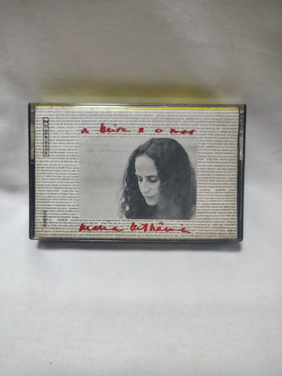 Fita Cassete Maria Bethânia - A Beira e o Mar 
