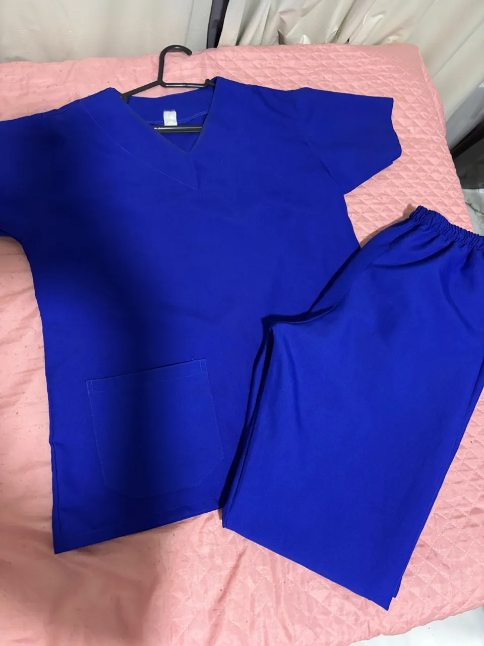 Conjunto Scrub Azul Royal