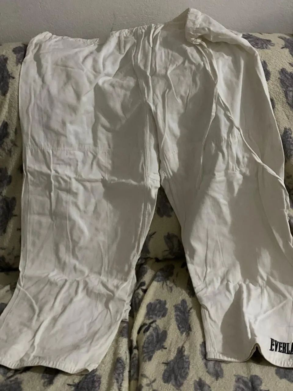 Kimono Adidas Karatê + Calça Adidas e Everlast - Tamanho Junior - Foto 4