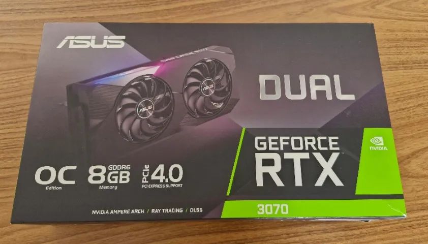 Placa de vídeo RTX 3070 8GB Asus Dual