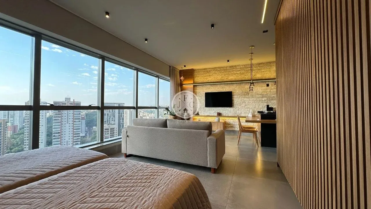Apartamento mobiliado com 1 quarto para alugar, 47m - Jardim Botânico