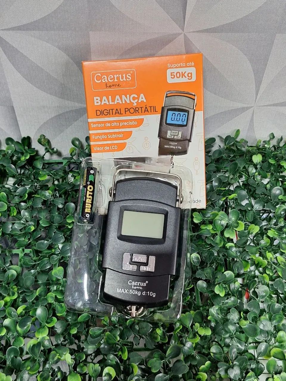 Balança Digital Portátil Caerus Home 50kg - Foto 2