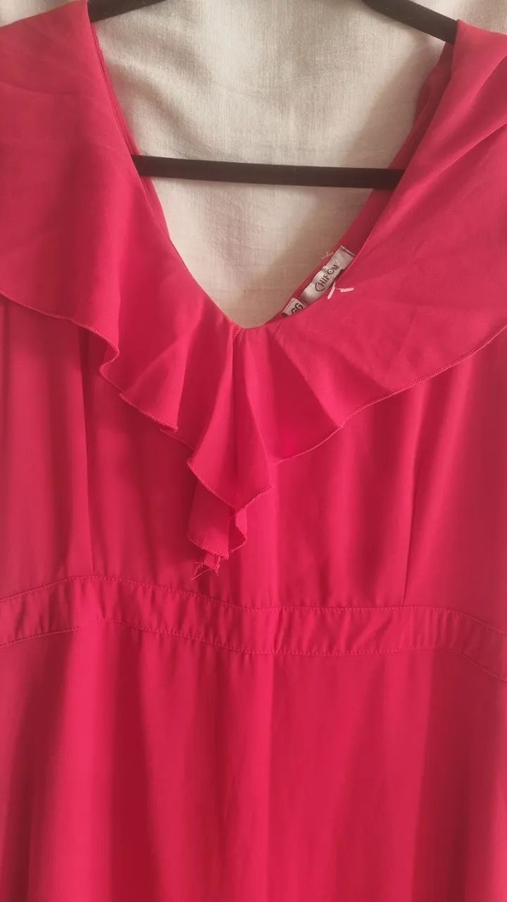 Vestido vermelho longo G - Foto 3