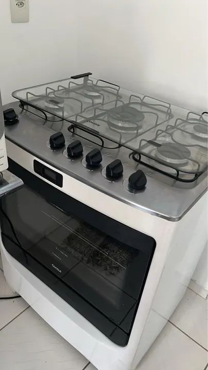 Fogão Consul 5 Bocas - Semi Novo (Troco por fogão 4 bocas) - Foto 2