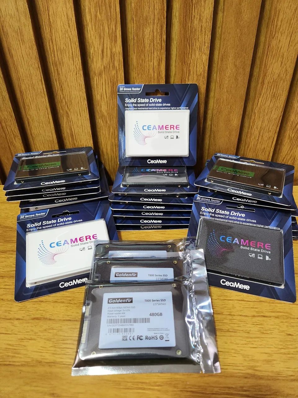 SSD SATA 120GB ATE 1TB NOVO COM GARANTIA. - Foto 2