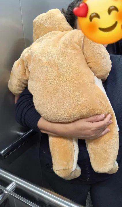 Macacão Importado de pelúcia  - Foto 2