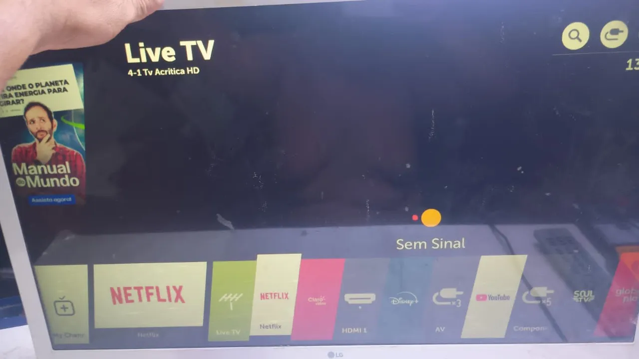 VENDO SMART TV LG 32 BRANCA. TOP