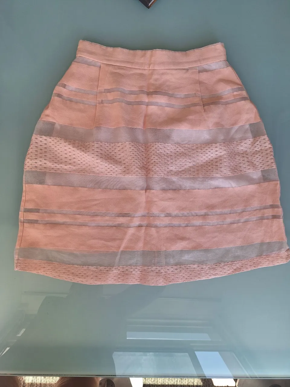 Saia de tule rosa - tamanho P - Leeloo