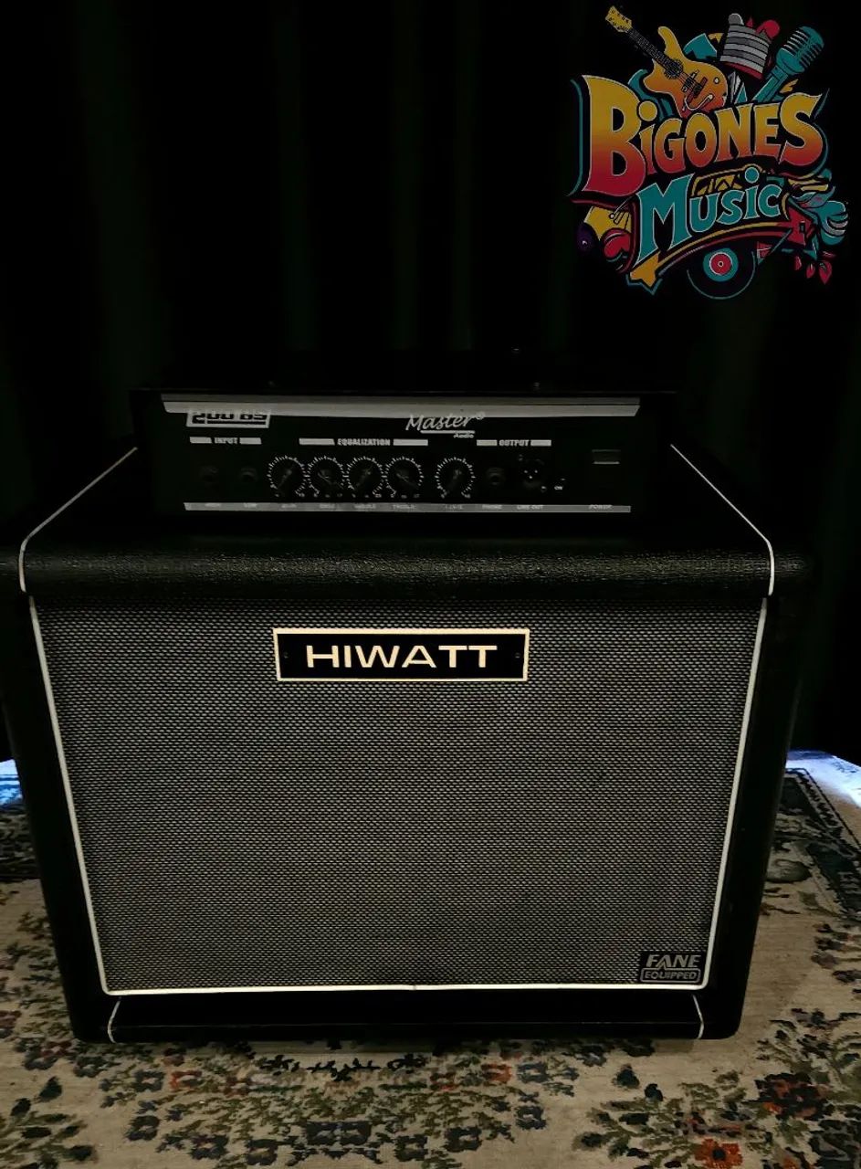 Combo ou Solo Hiwatt + Master Audio  - Foto 2