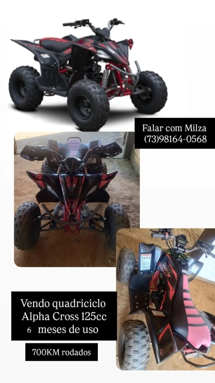 QUADRICICLO ALPHA CROSS 125EX