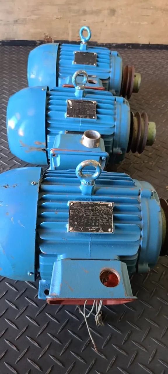 Motor elétrico 7.5 cv 380/660 Volts trifásico baixa rotação - Foto 6