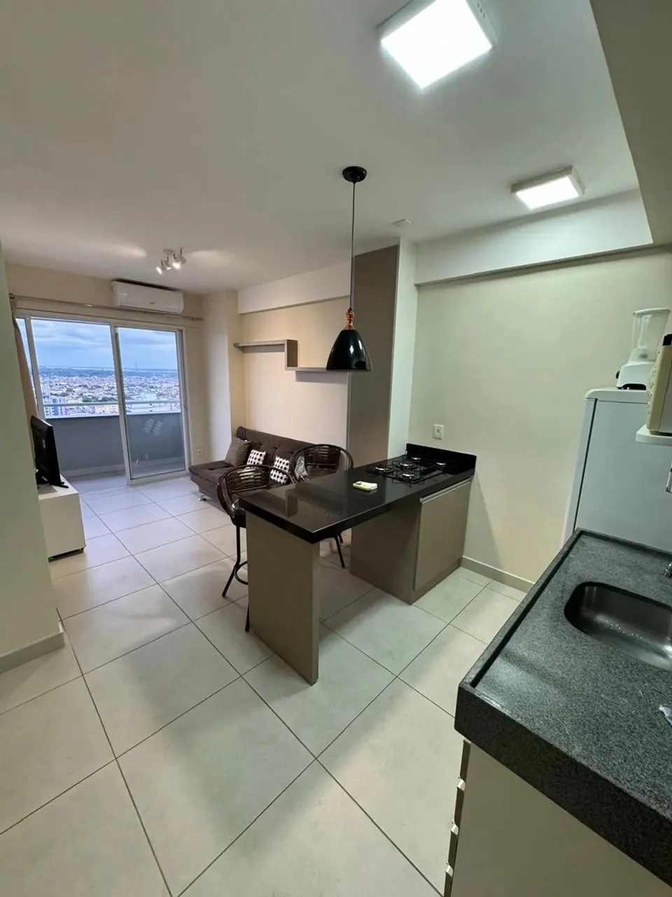 Apartamento mobiliado no Unique Studio