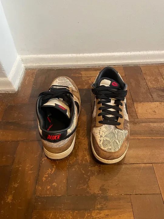 Nike Dunk Low Premium CO.JP Brown Snakeskin - Foto 2