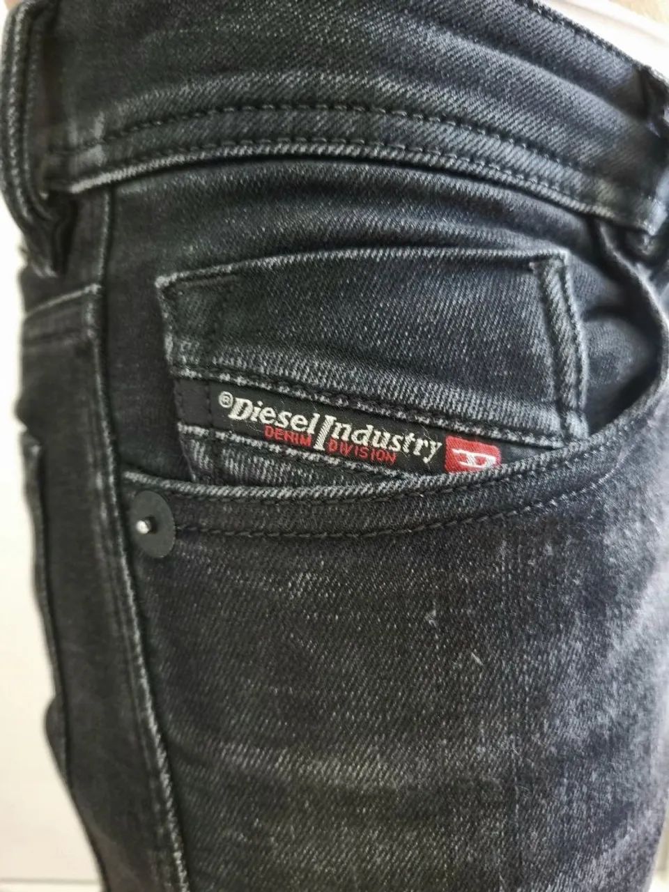 Calça Jeans Diesel Industry Preta