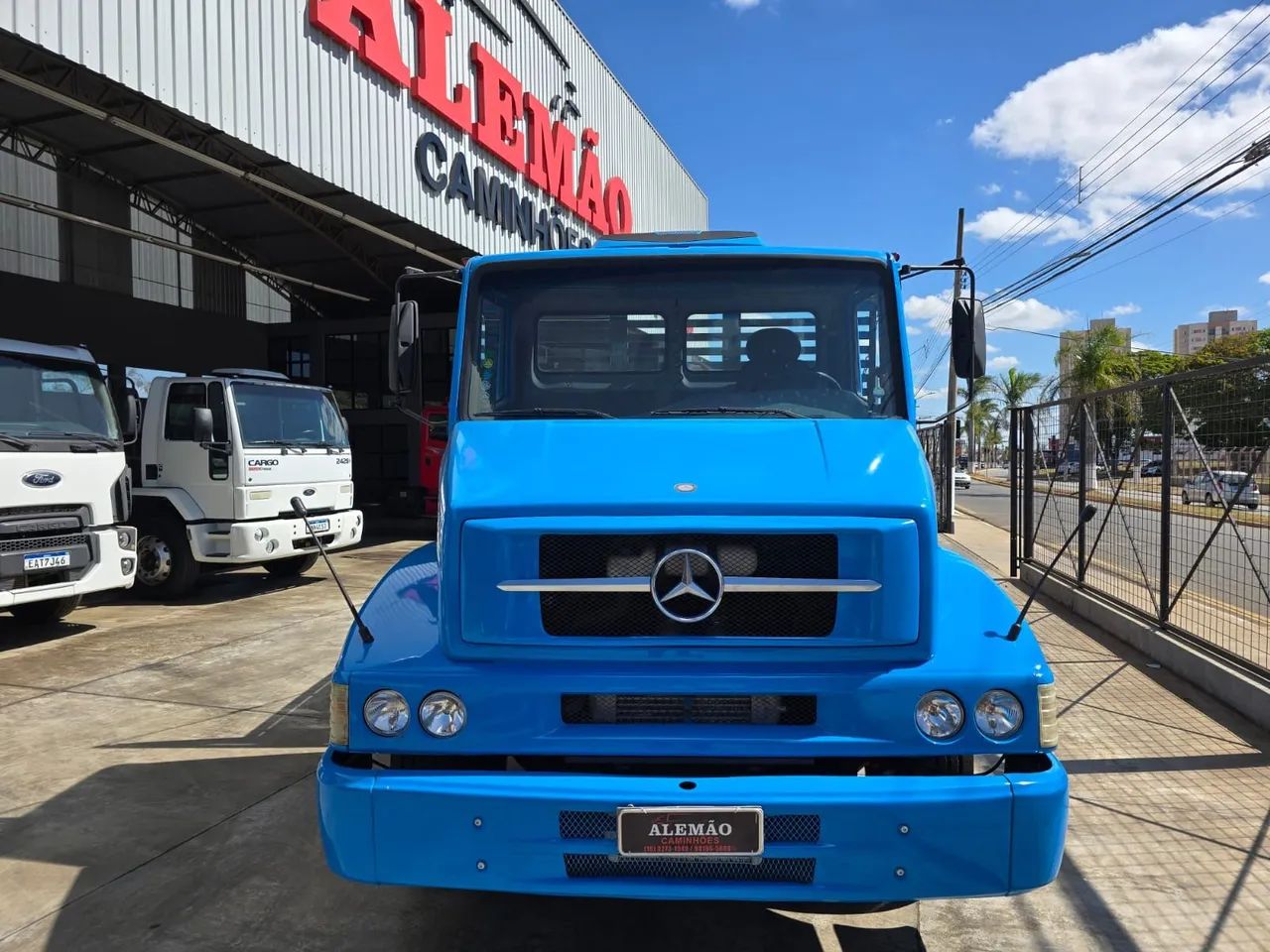 MERCEDES-BENZ MB 1620 ANO 2003 TRUCK CARROCERIA ALEMÃO CAMINHÕES ITAPETININGA  - Foto 3