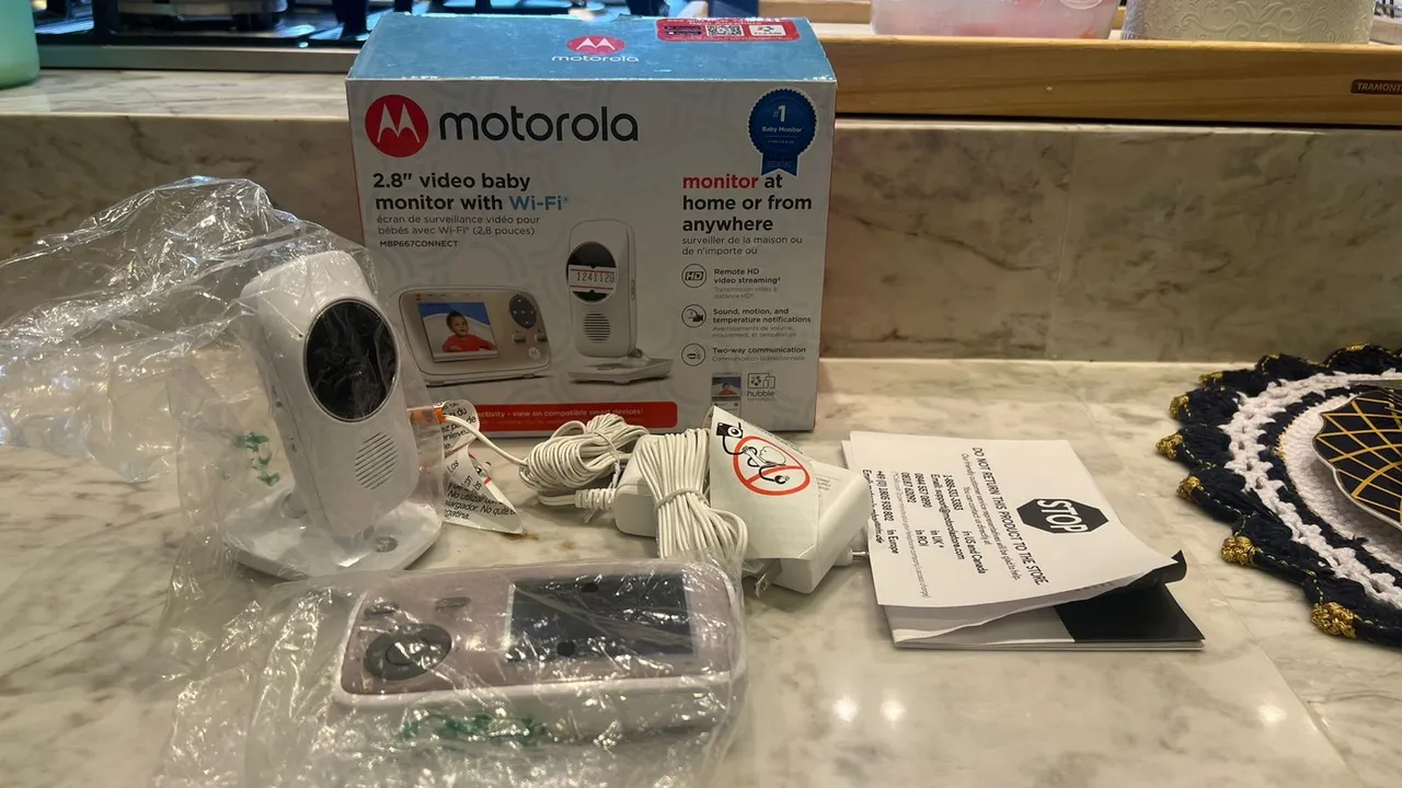Babá Eletrônica Motorola com Wi-Fi