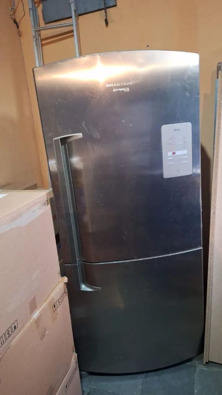 Geladeira Brastemp Frost Free Inverse 588lt