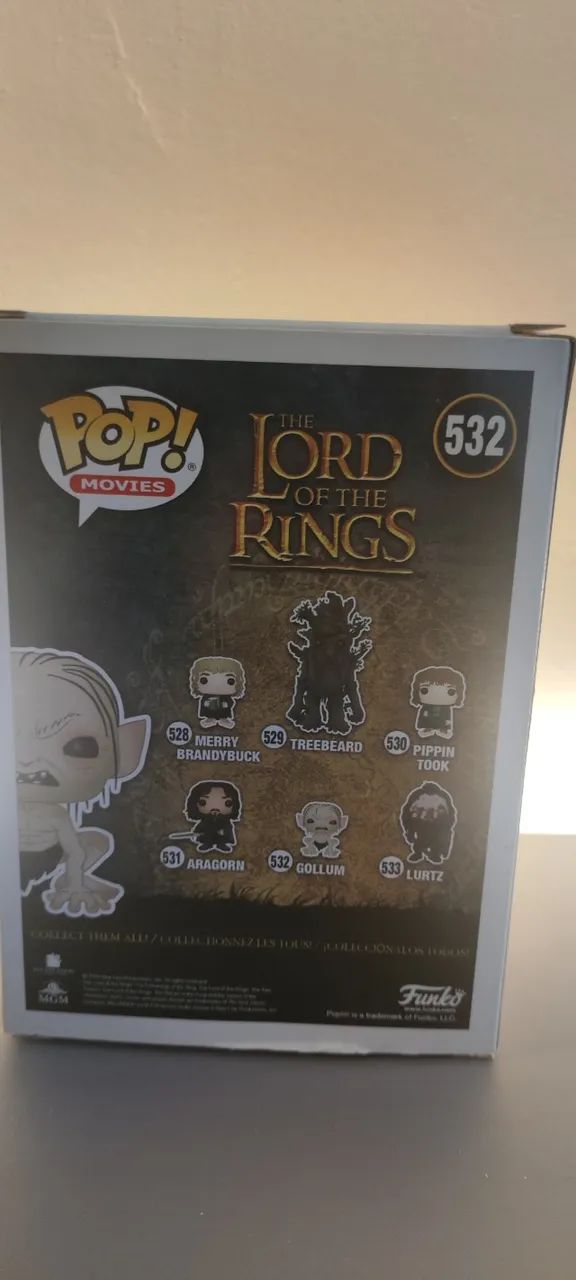 FUNKO POP! Filmes: O Senhor dos Anéis - Gollum #532 - Foto 4