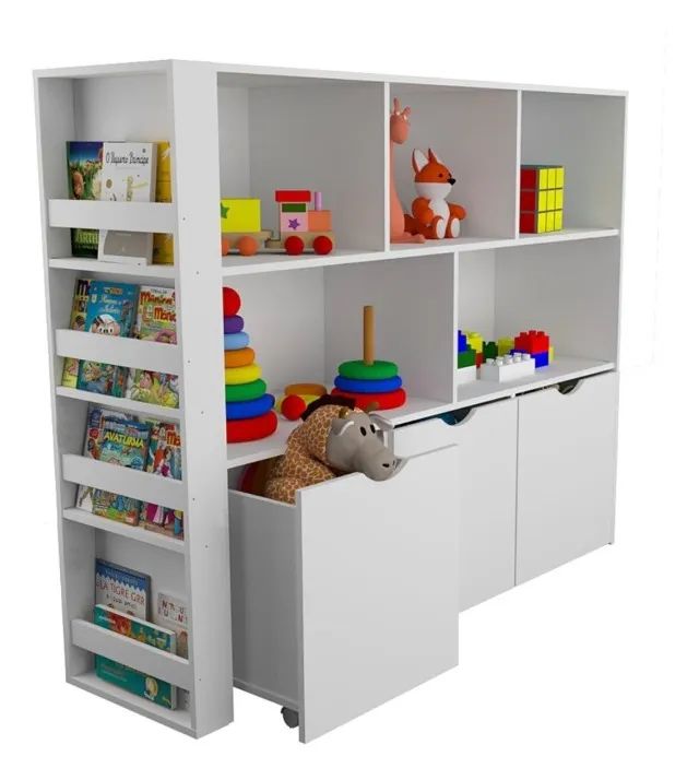 -Organizador infantil com baús - Foto 2