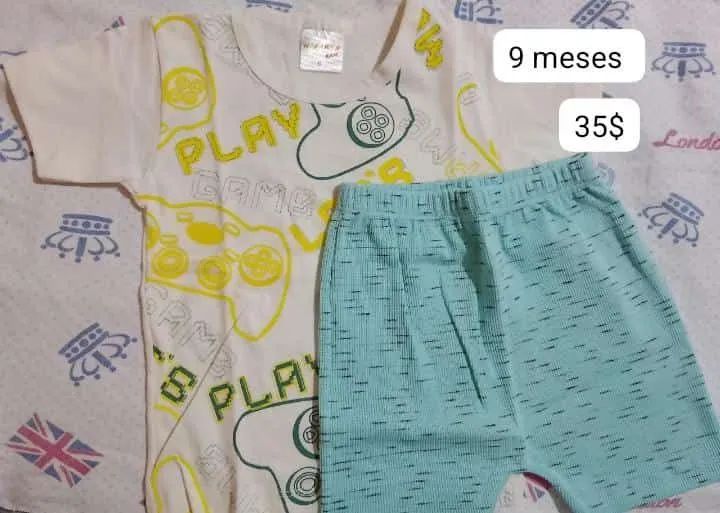 Conjunto de Roupa Bebê 9 Meses - Foto 3
