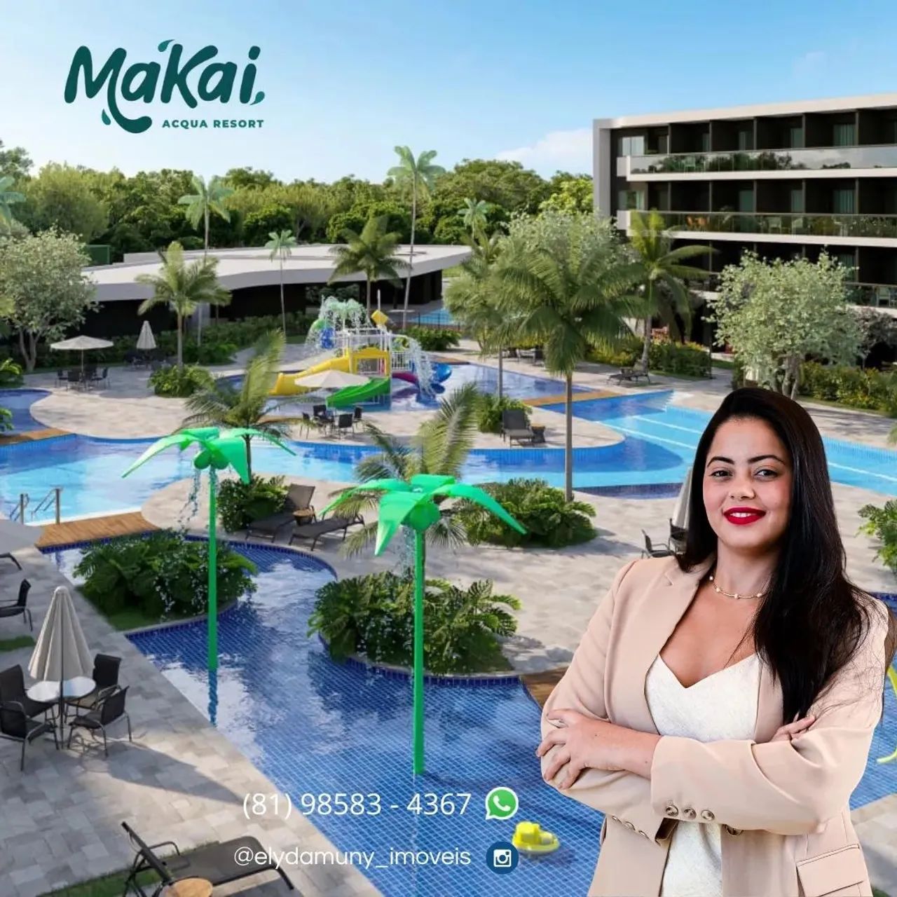 Excelentes Flats Studios à Venda Próximo à Entrega em Muro Alto | Mákai - Foto 4