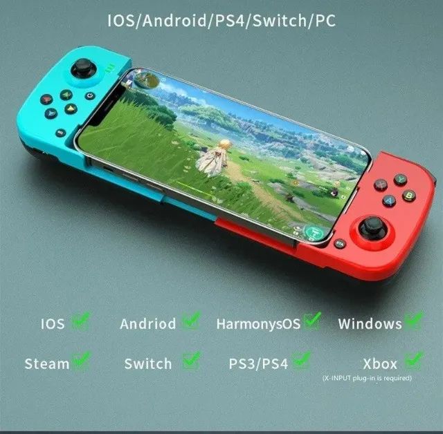 Controle Gamepad Bluetooth 5.0 Celular Android / Apple iOS - Foto 4