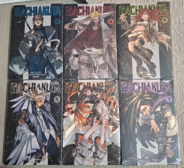 Gachiakuta coleção de mangás dos volumes 2 ao 7 LACRADOS