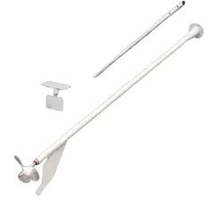 Rabeta Longa 2.80mt 3P Branco p Motor 10.0 e 13.0 cv