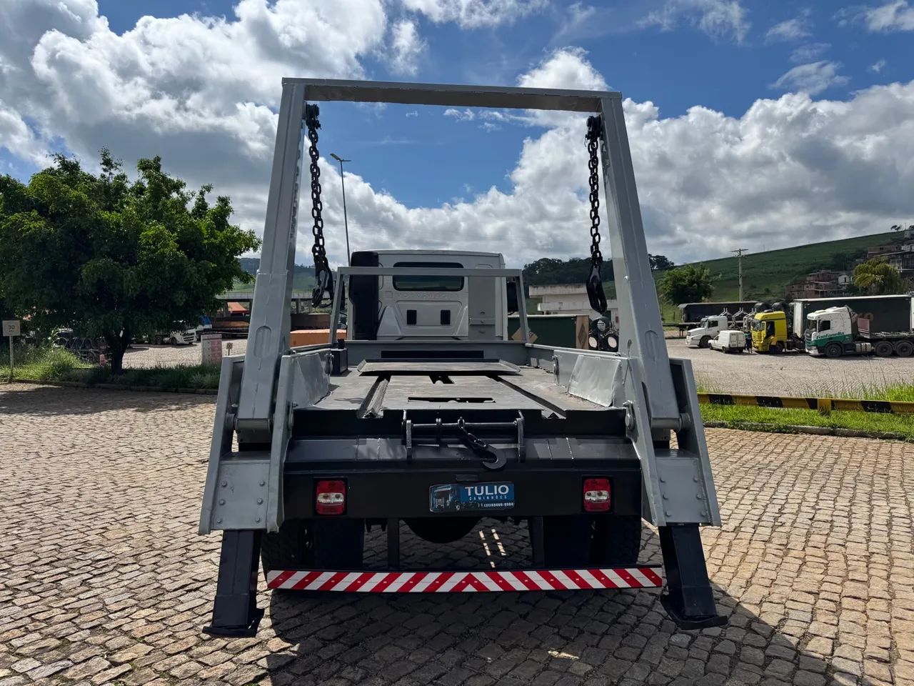 Caminhao Vw 15180 poli guindaste duplo  - Foto 9