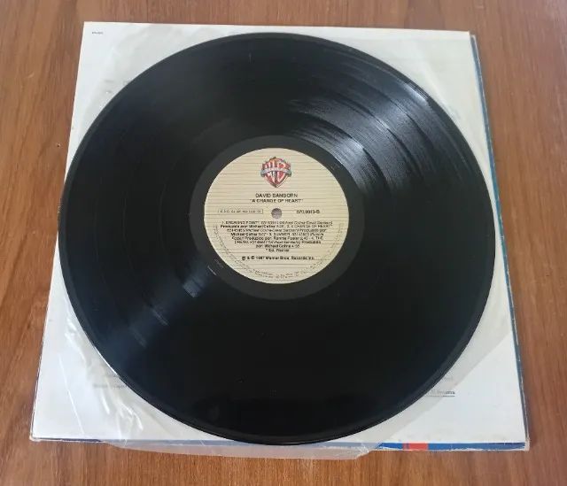 DISCO DE VINIL DAVID SANBORN CHANGE OF HEART - Foto 3