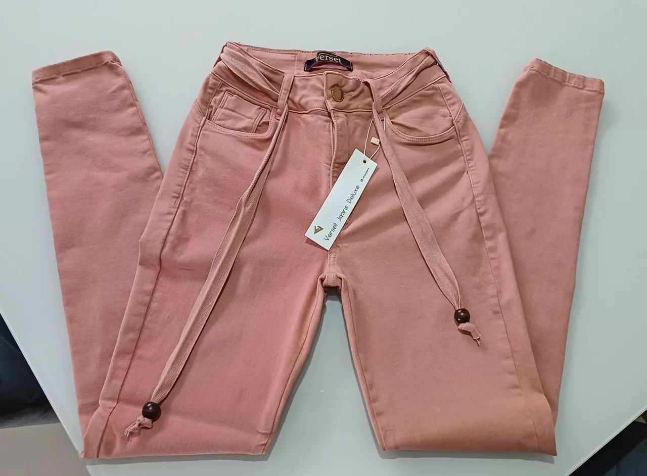 Calça Jeans Rosa - Versat Jeans Deluxe