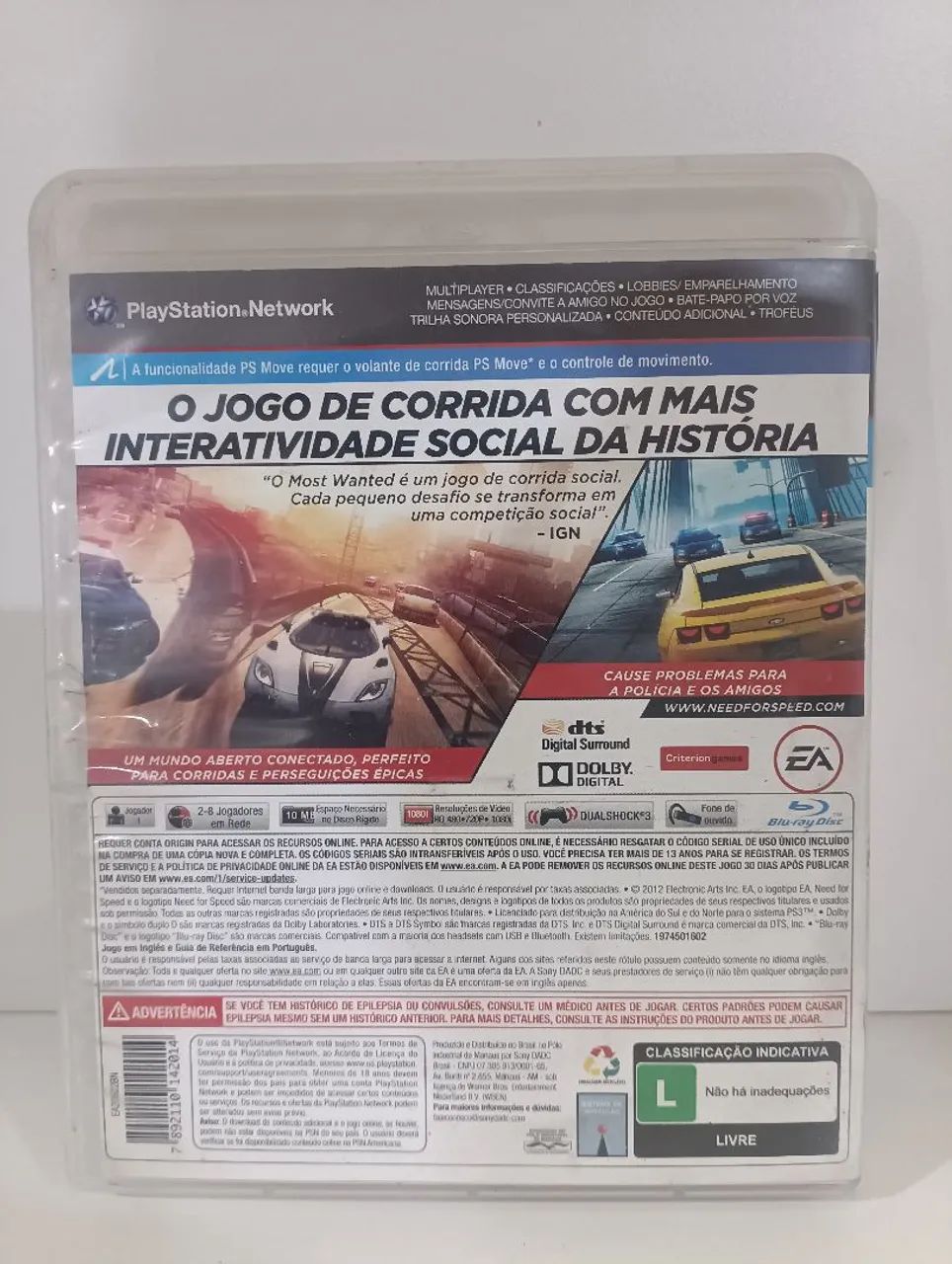 Jogo Need for Speed Most Wanted - PS3 - Foto 2